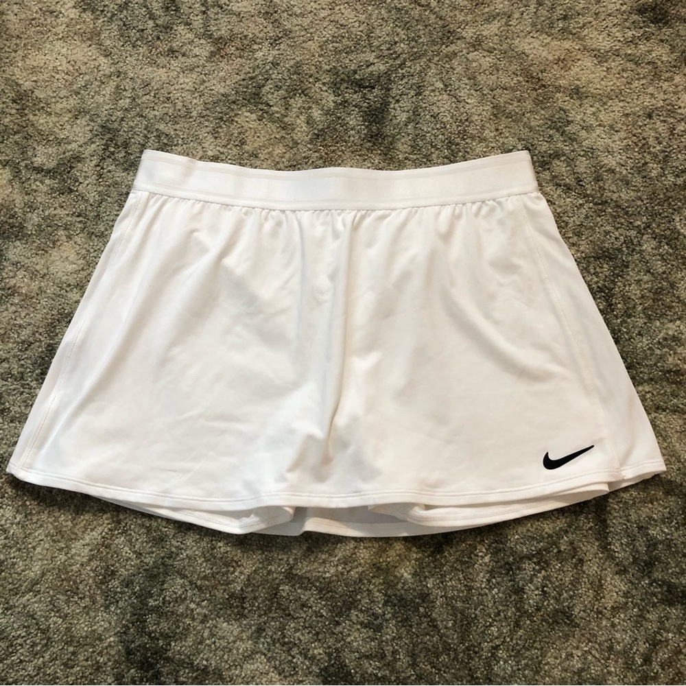 White Nike Tennis Skirt